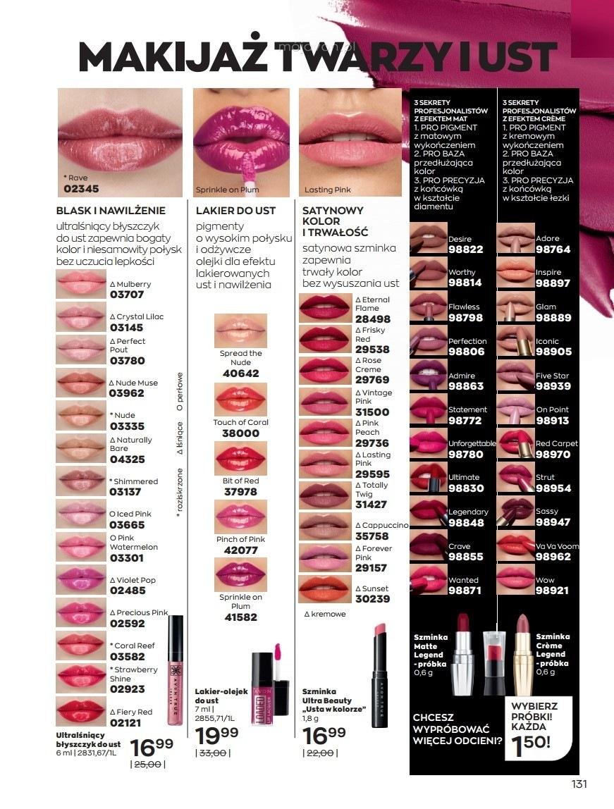 Gazetka promocyjna Avon str. 131