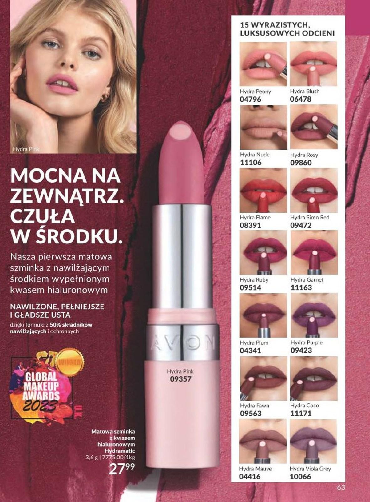 Gazetka promocyjna Avon str. 63
