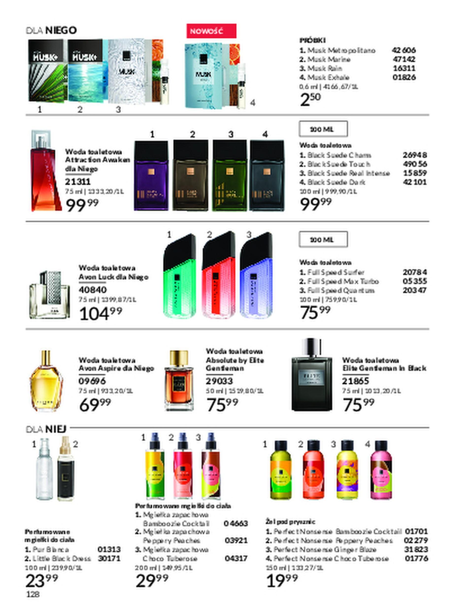Gazetka promocyjna Avon str. 129