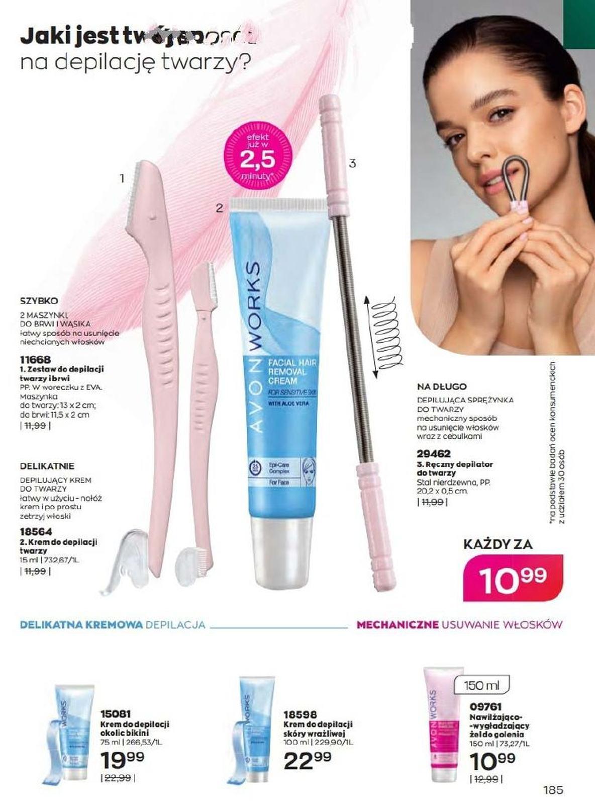 Gazetka promocyjna Avon str. 185