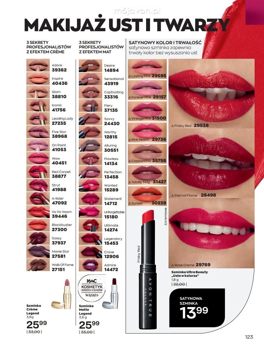 Gazetka promocyjna Avon str. 123