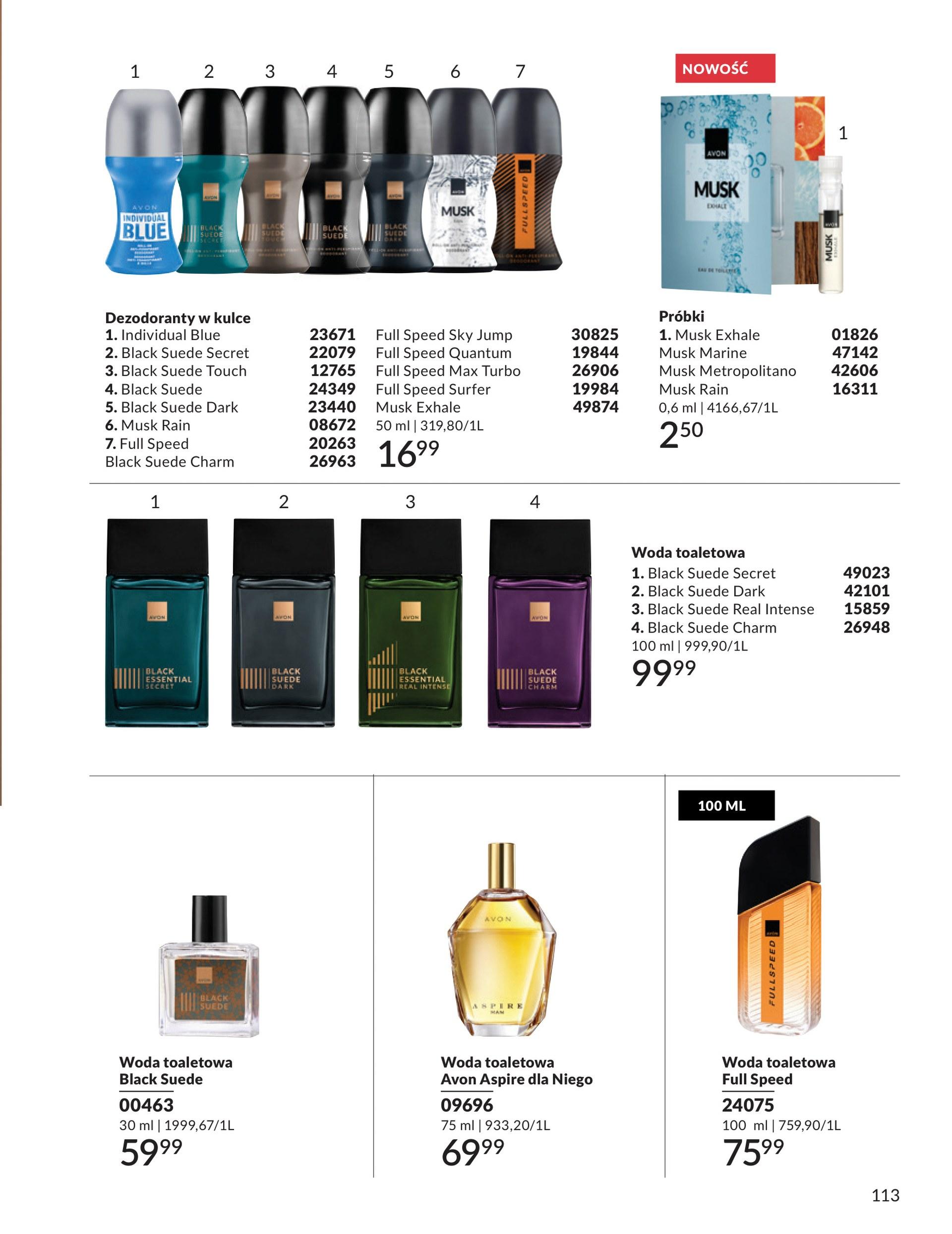 Gazetka promocyjna Avon str. 113