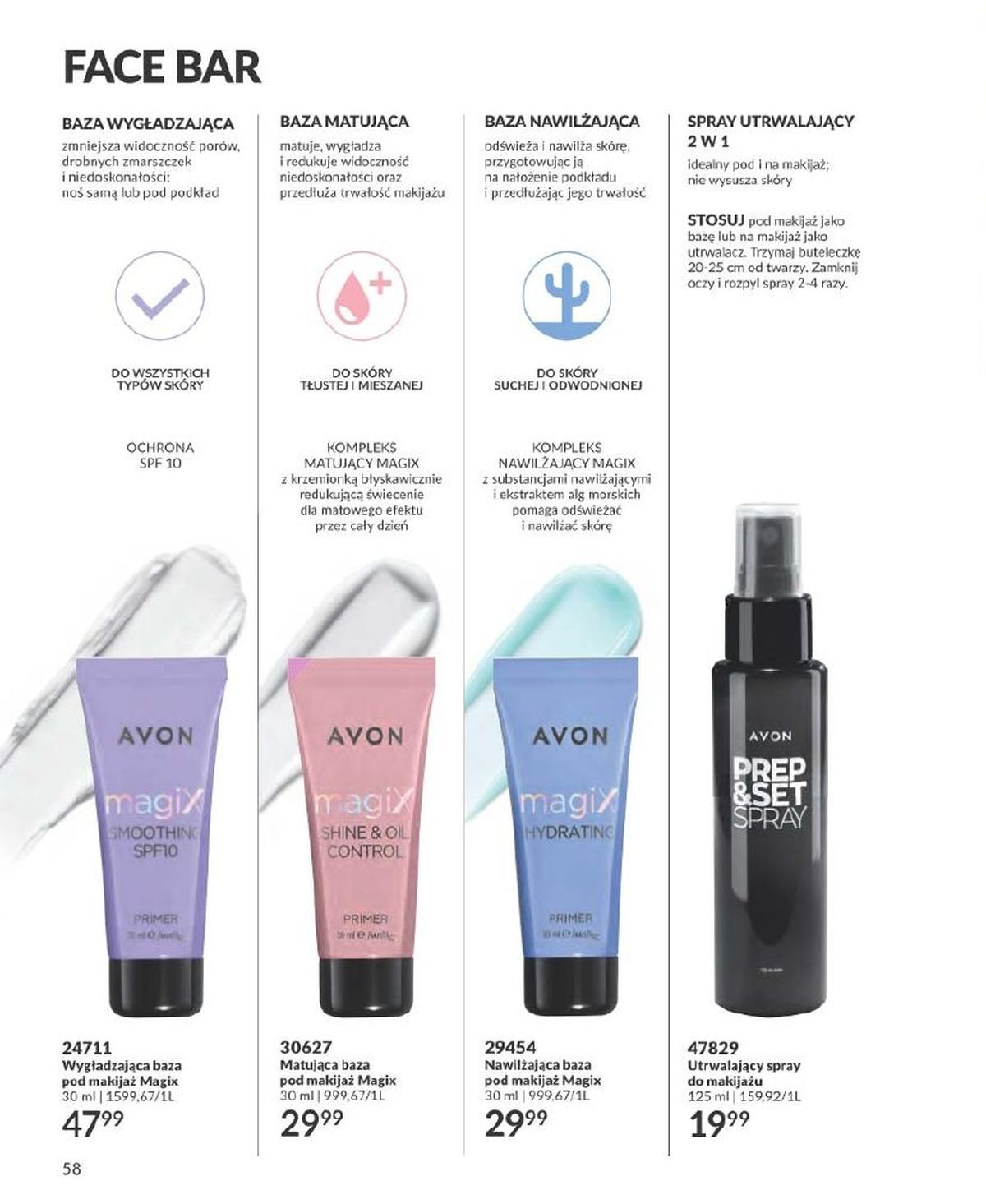 Gazetka promocyjna Avon str. 58