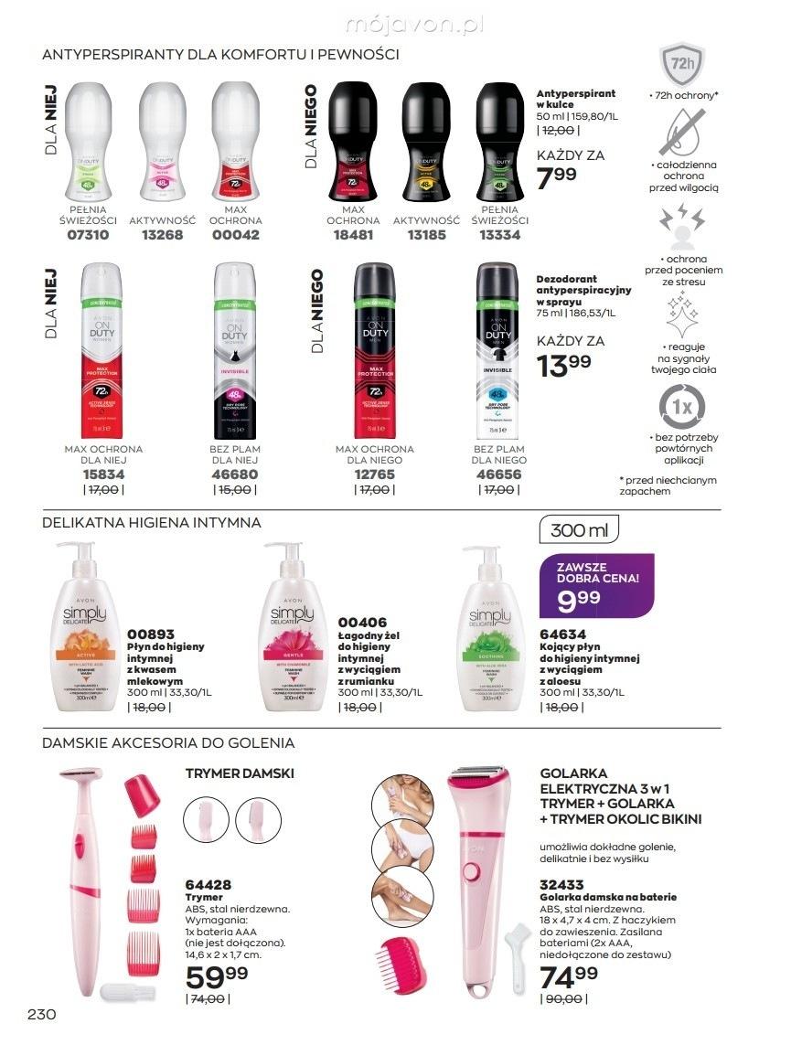 Gazetka promocyjna Avon str. 230