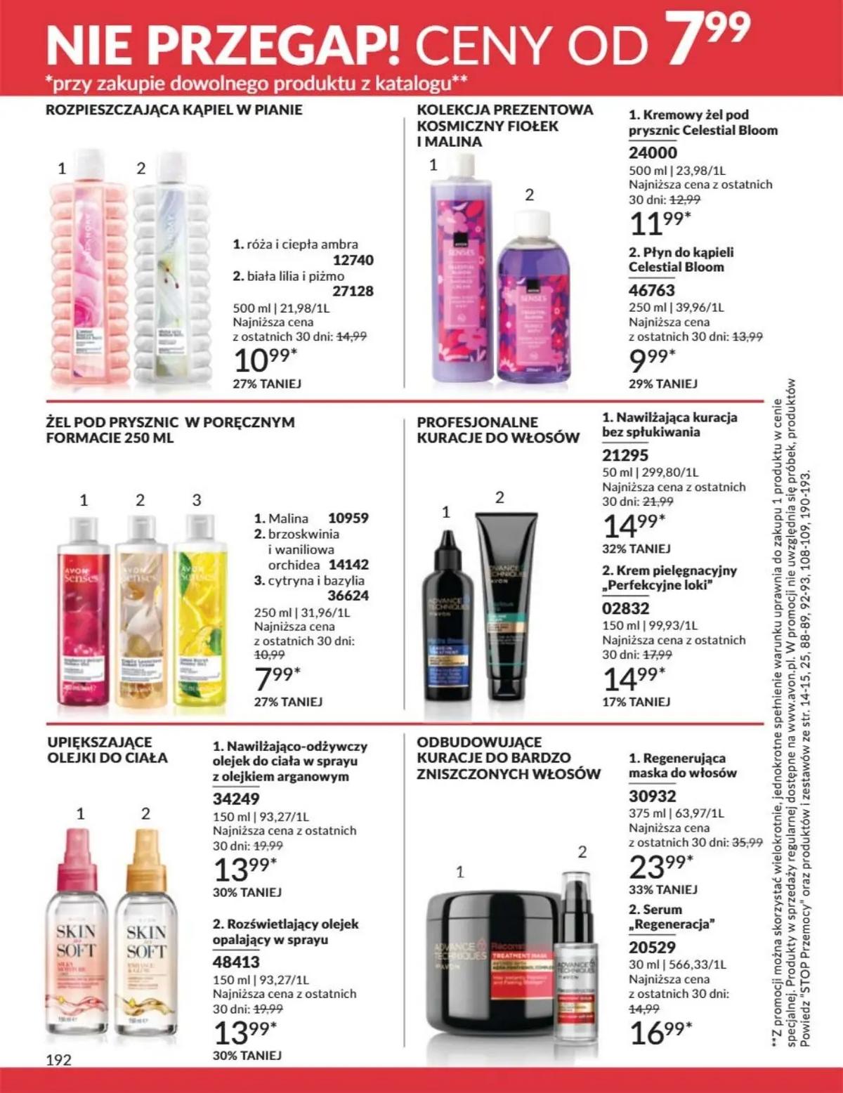 Gazetka promocyjna Avon str. 192