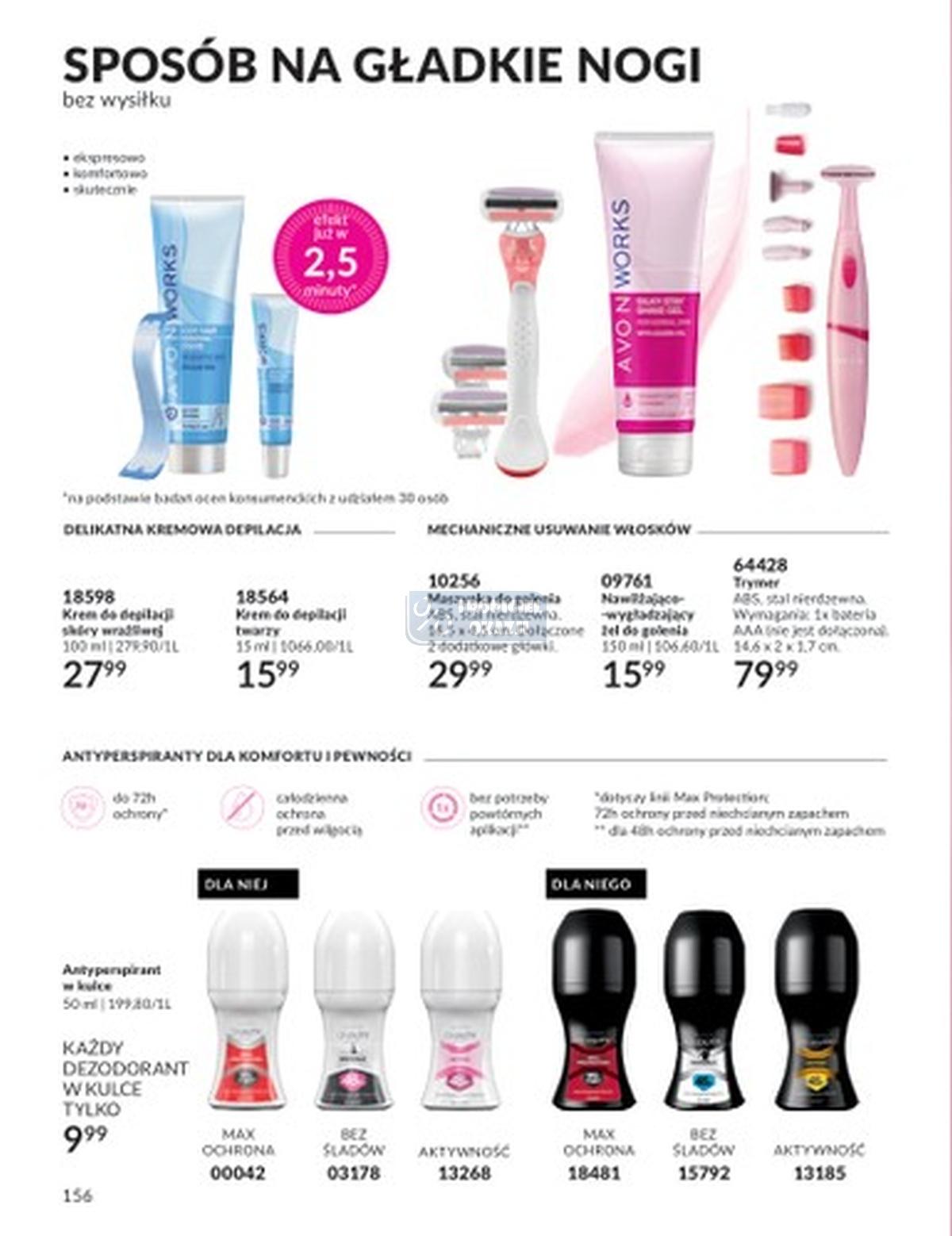 Gazetka promocyjna Avon str. 156