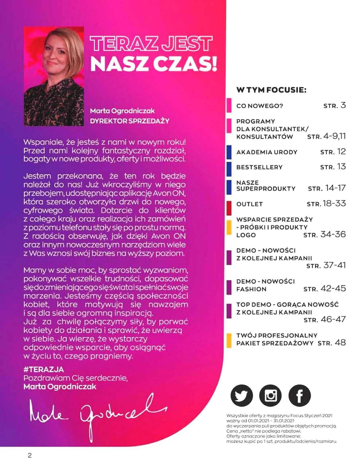 Gazetka promocyjna Avon str. 2