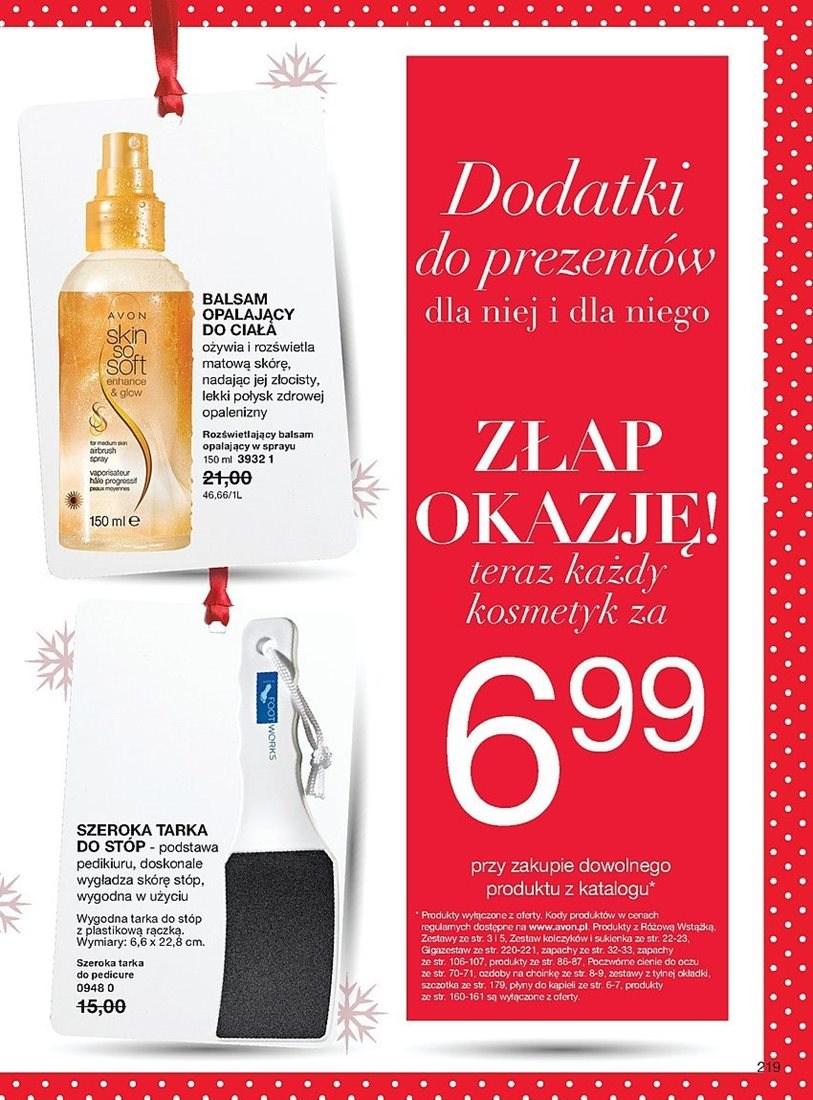 Gazetka promocyjna Avon str. 219