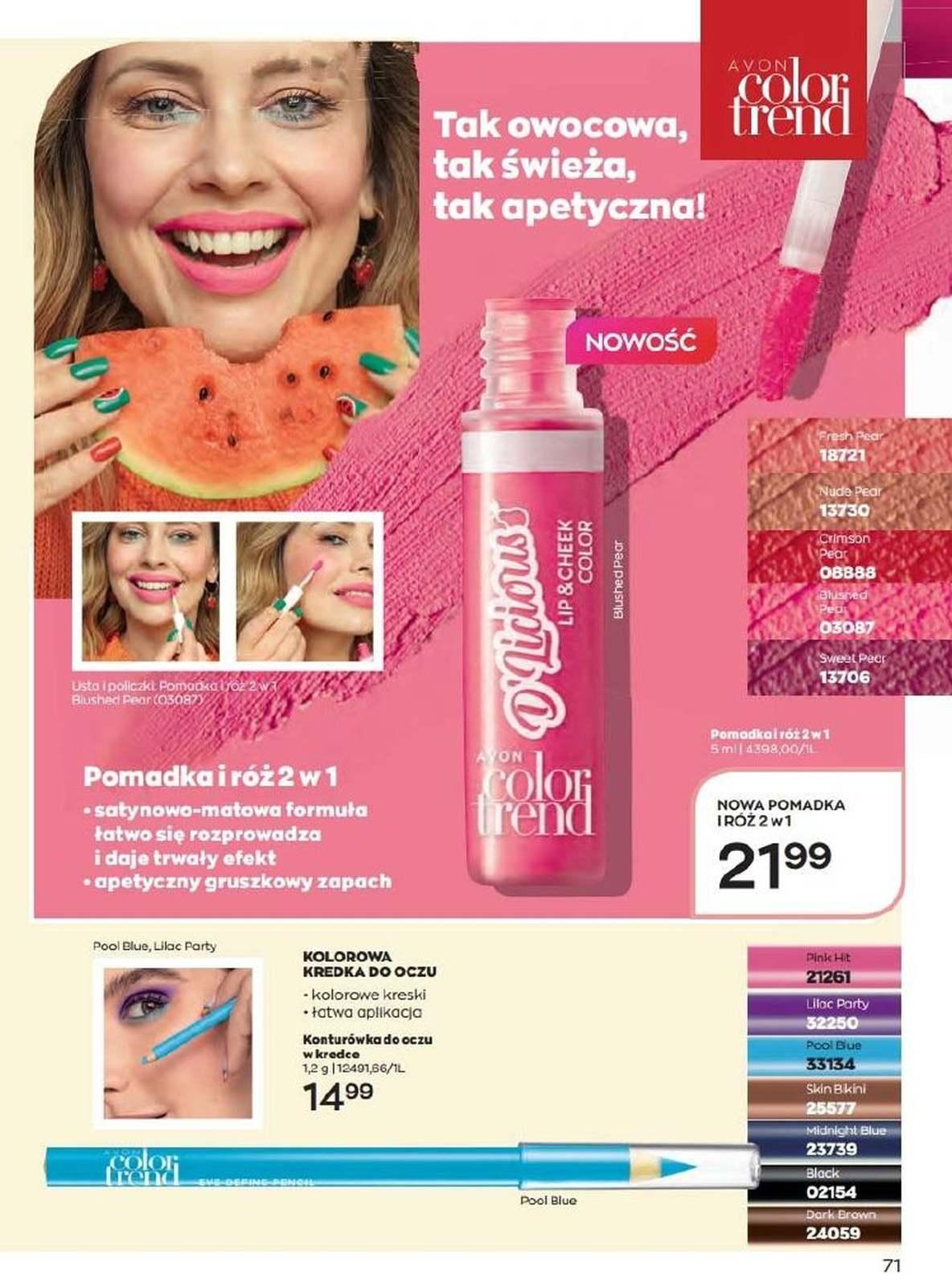 Gazetka promocyjna Avon str. 71