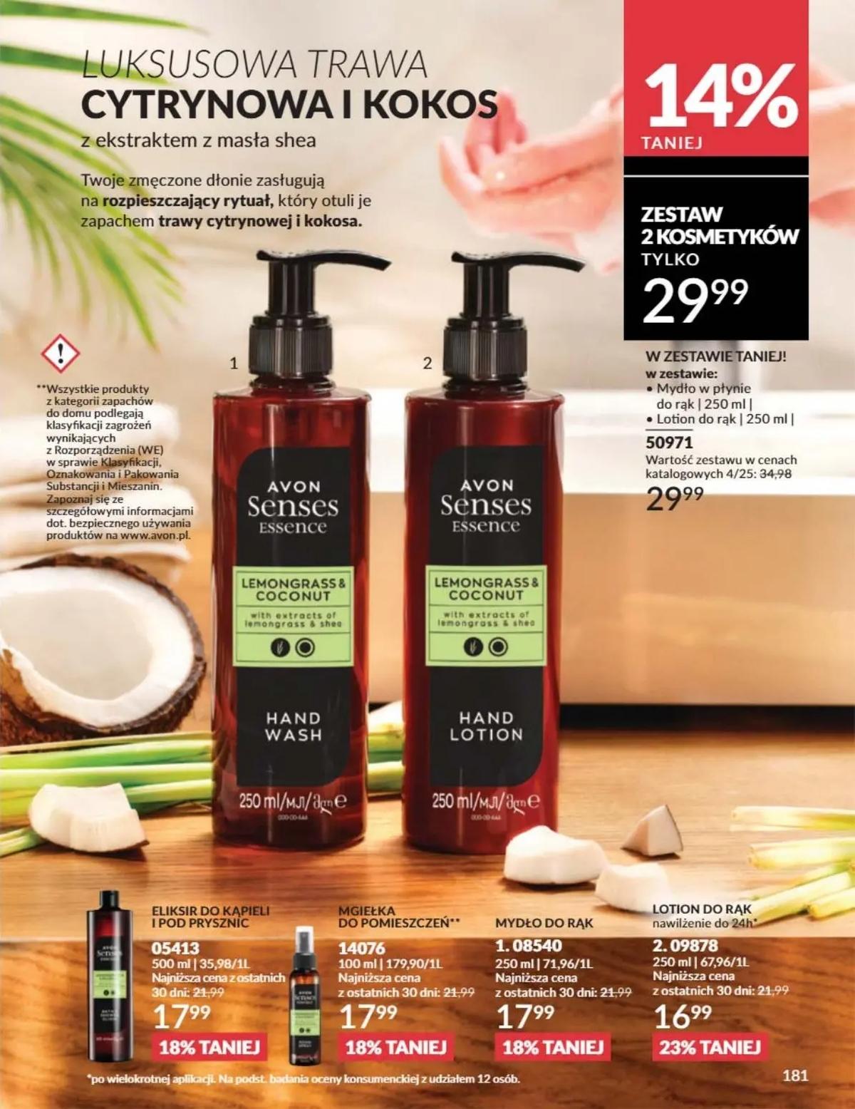 Gazetka promocyjna Avon str. 181