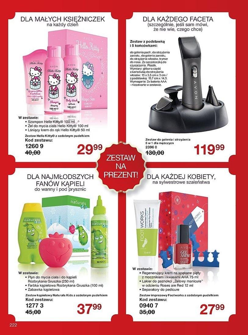 Gazetka promocyjna Avon str. 222