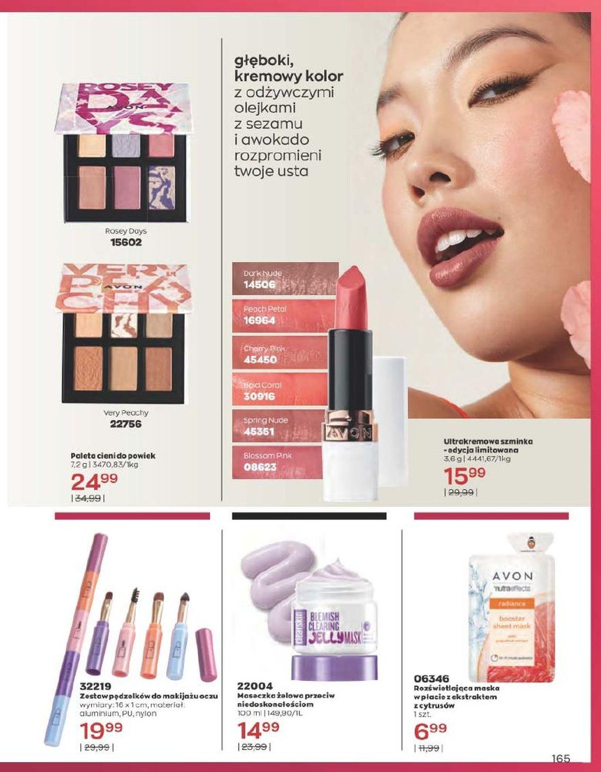 Gazetka promocyjna Avon str. 165