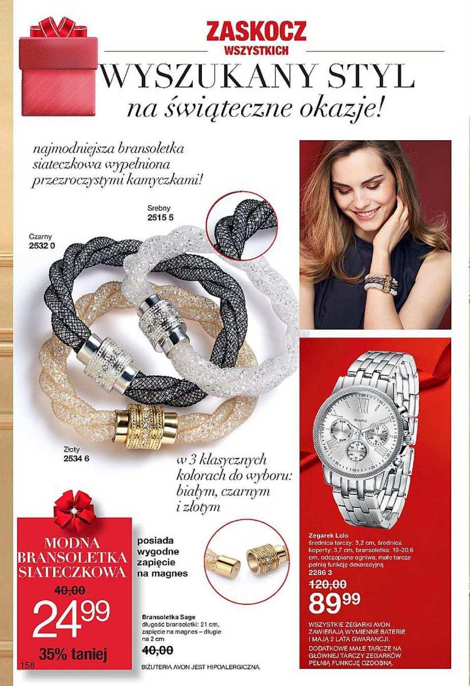 Gazetka promocyjna Avon str. 158