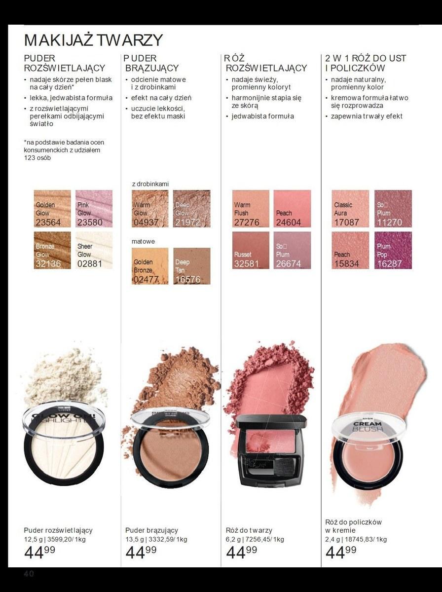 Gazetka promocyjna Avon str. 40