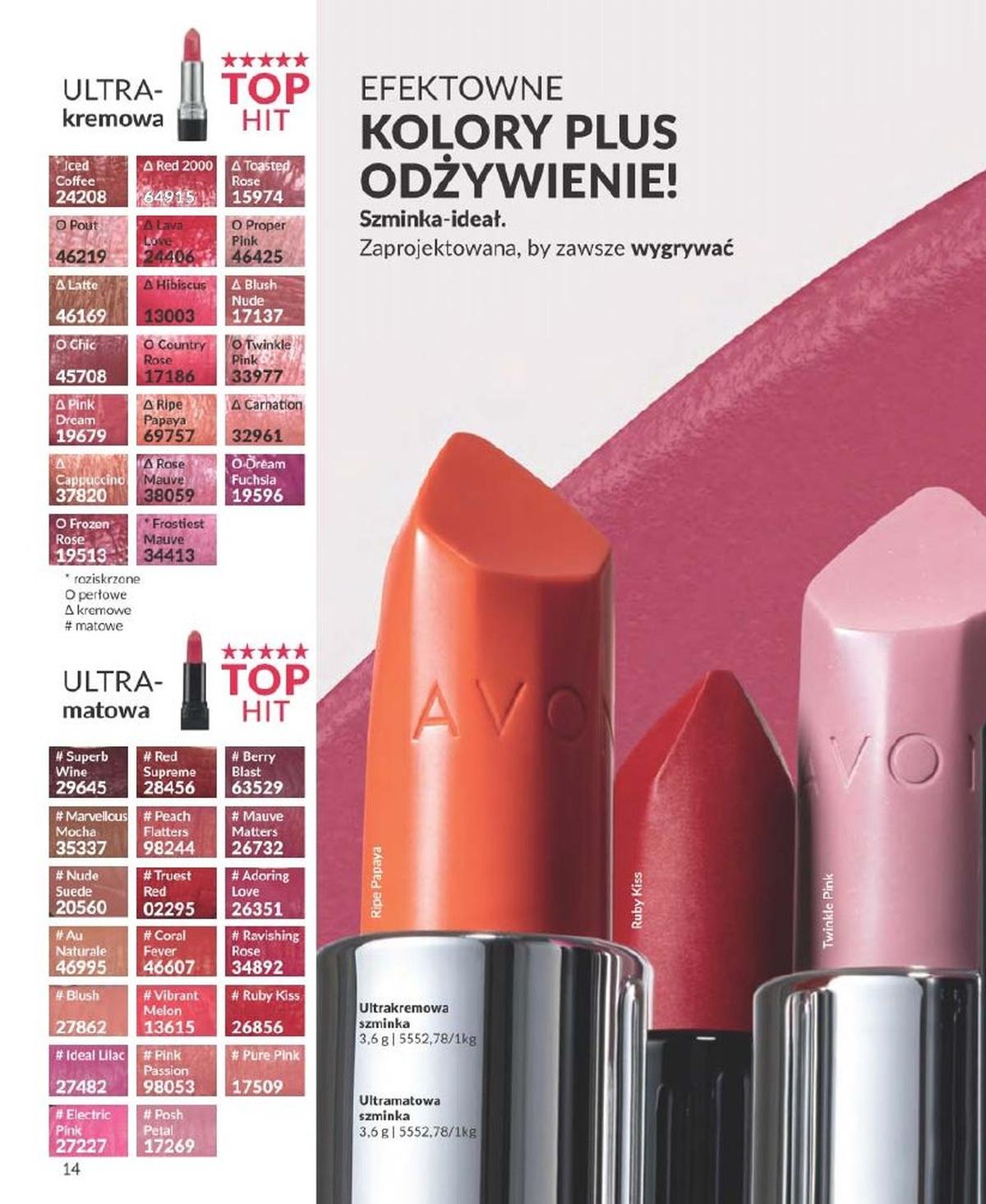 Gazetka promocyjna Avon str. 14