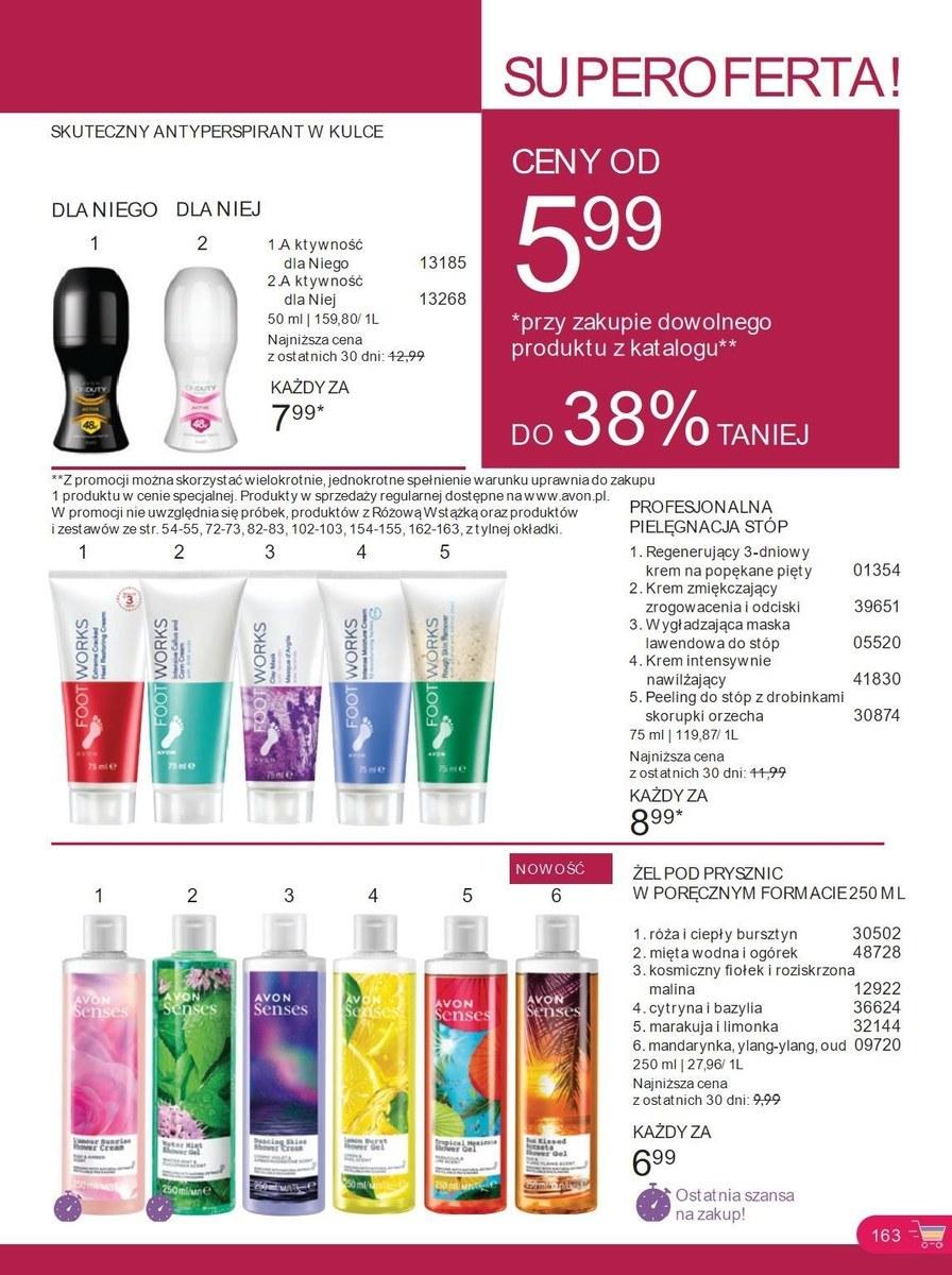 Gazetka promocyjna Avon str. 163