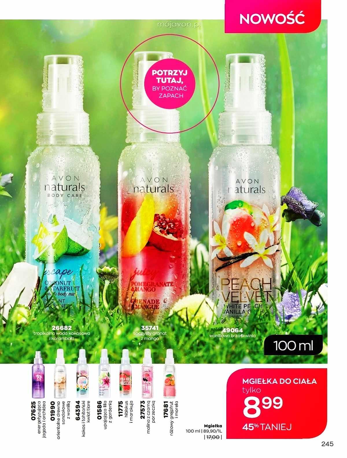 Gazetka promocyjna Avon str. 245