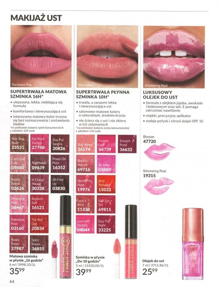 Gazetka promocyjna Avon str. 44
