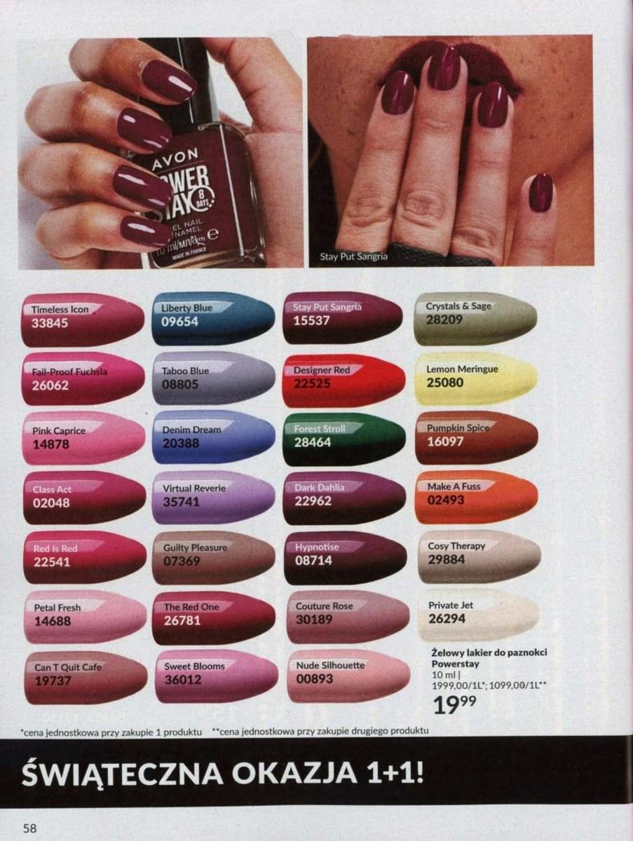 Gazetka promocyjna Avon str. 58