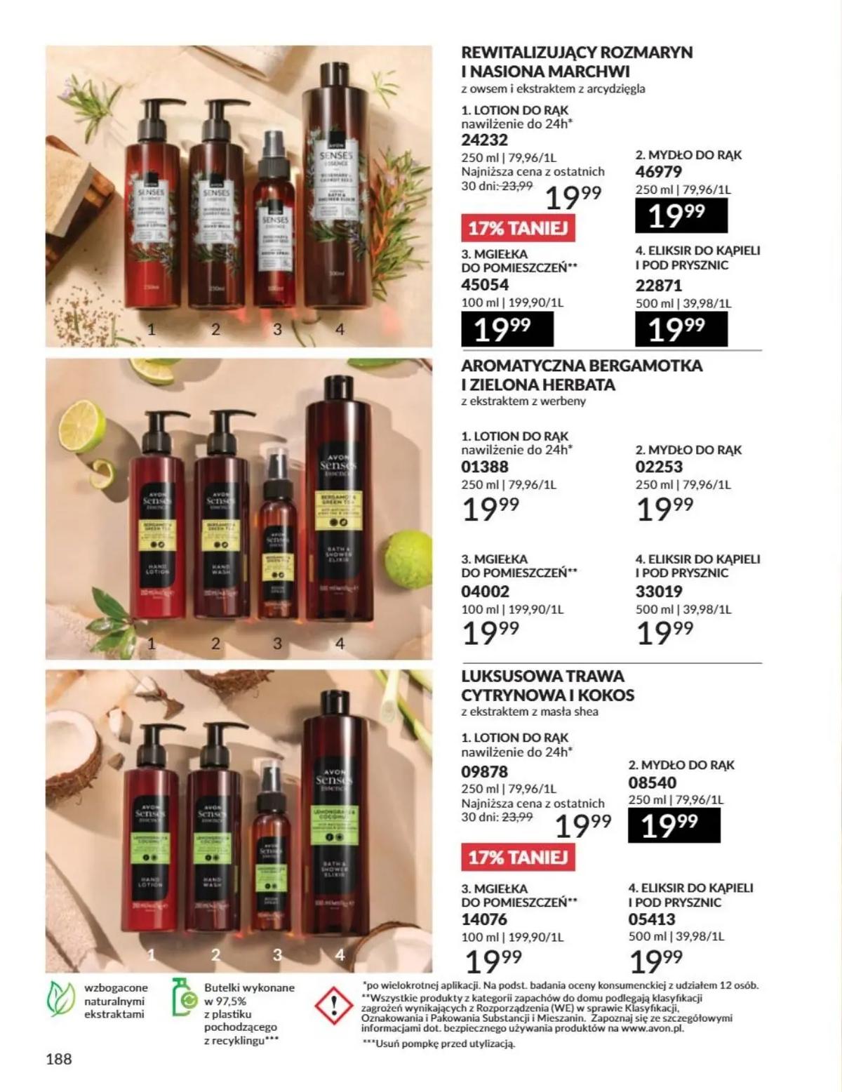 Gazetka promocyjna Avon str. 188