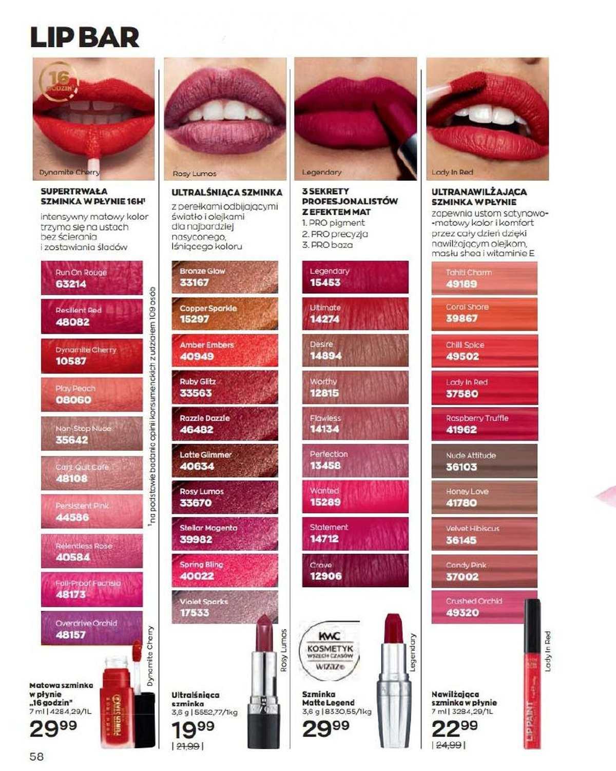 Gazetka promocyjna Avon str. 58