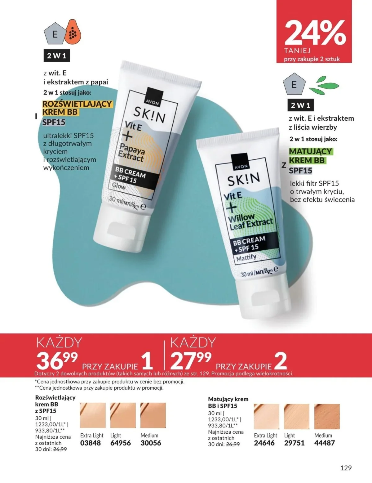 Gazetka promocyjna Avon str. 129