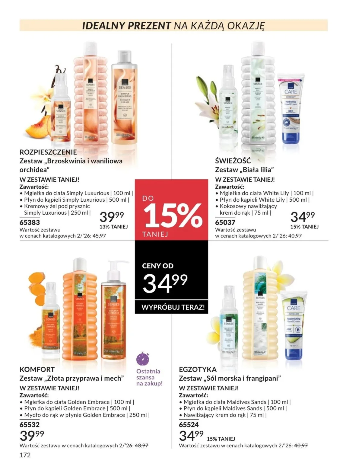 Gazetka promocyjna Avon str. 172