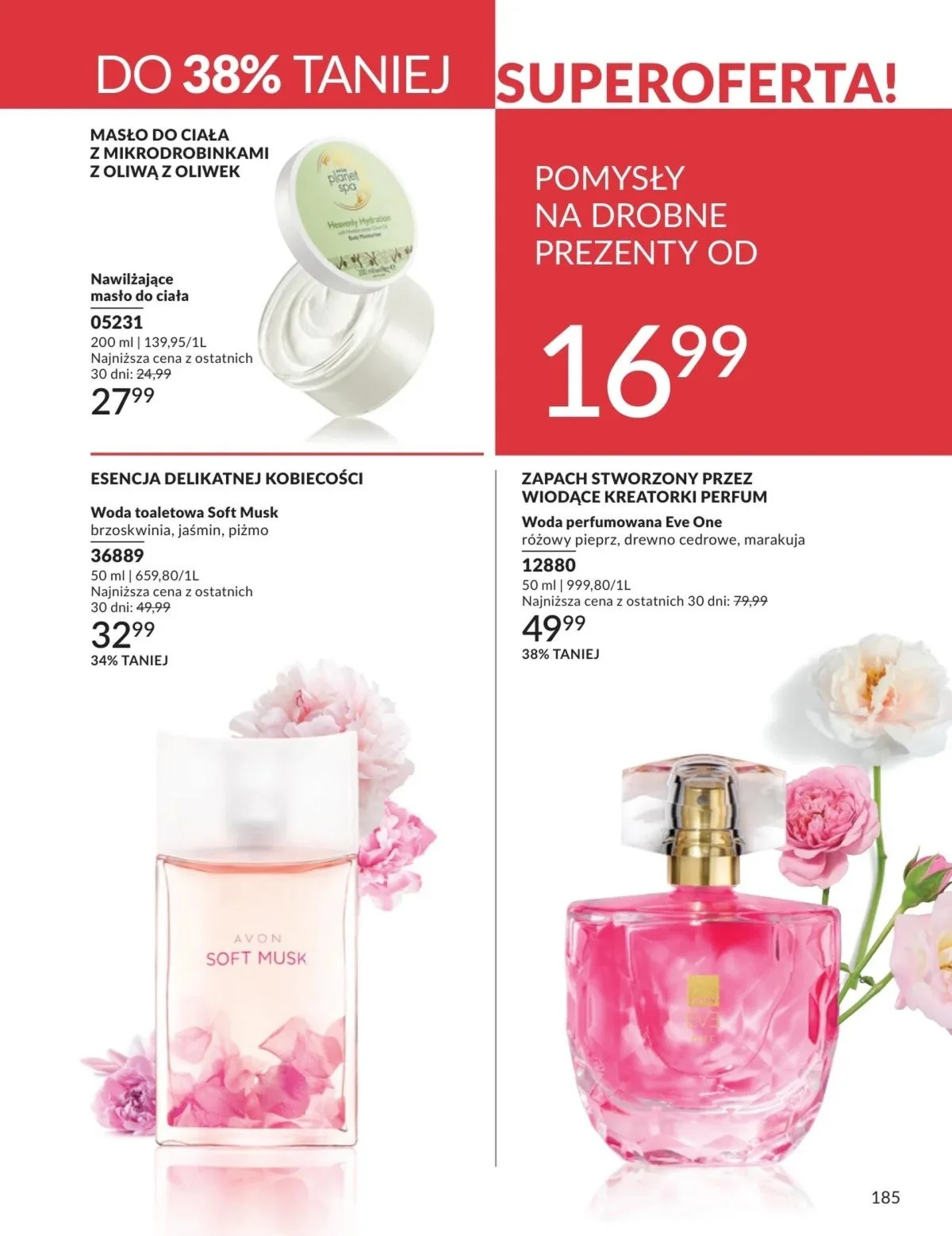 Gazetka promocyjna Avon str. 185