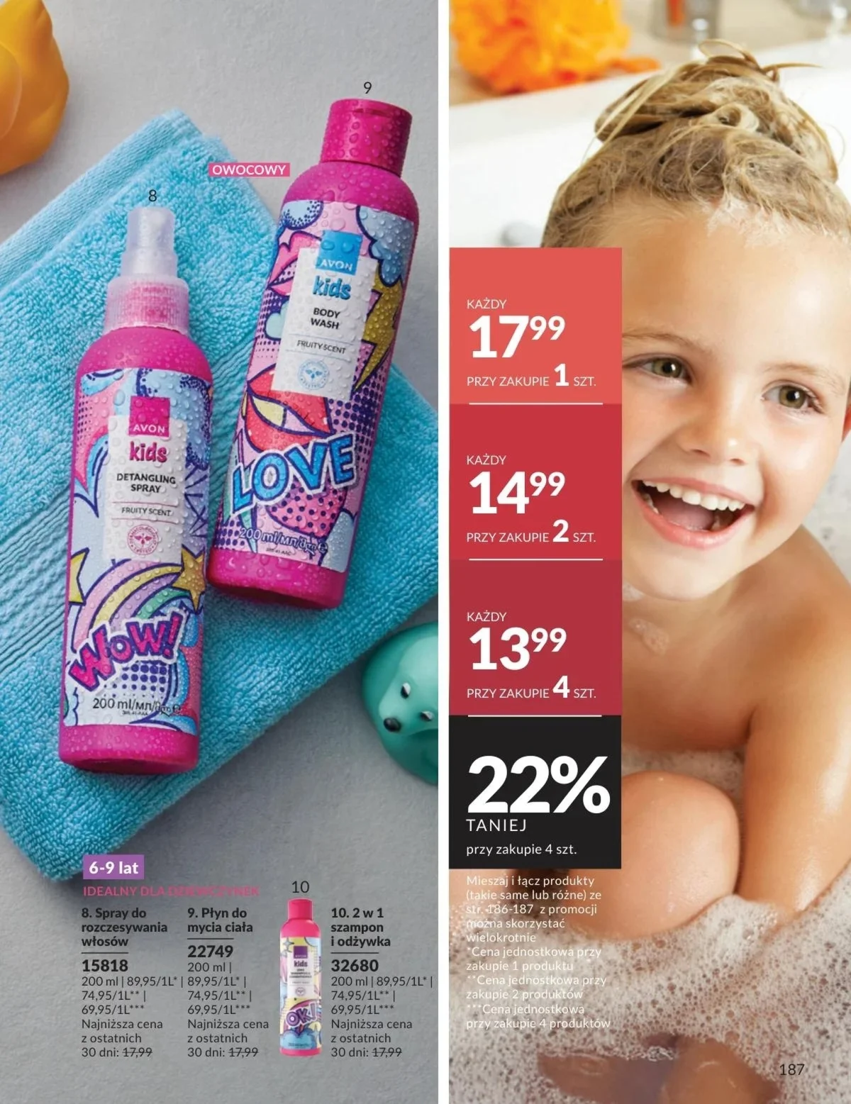 Gazetka promocyjna Avon str. 187