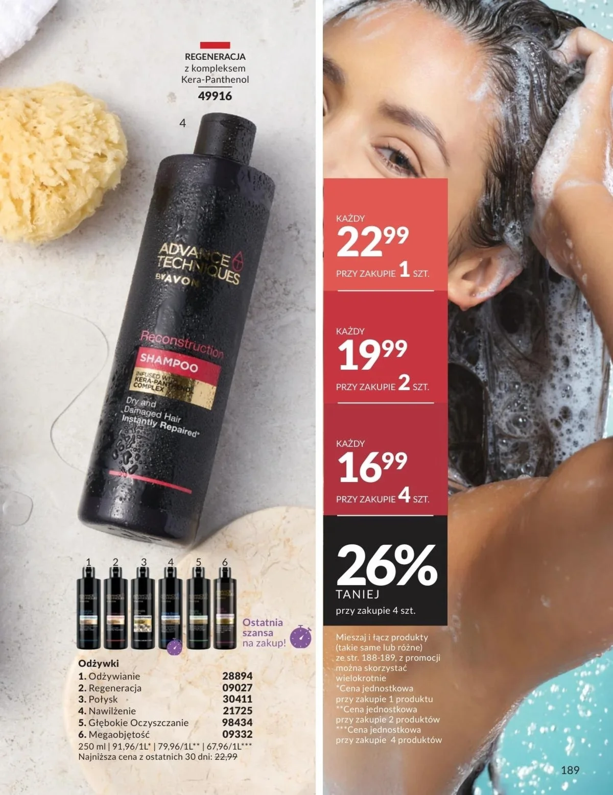 Gazetka promocyjna Avon str. 189