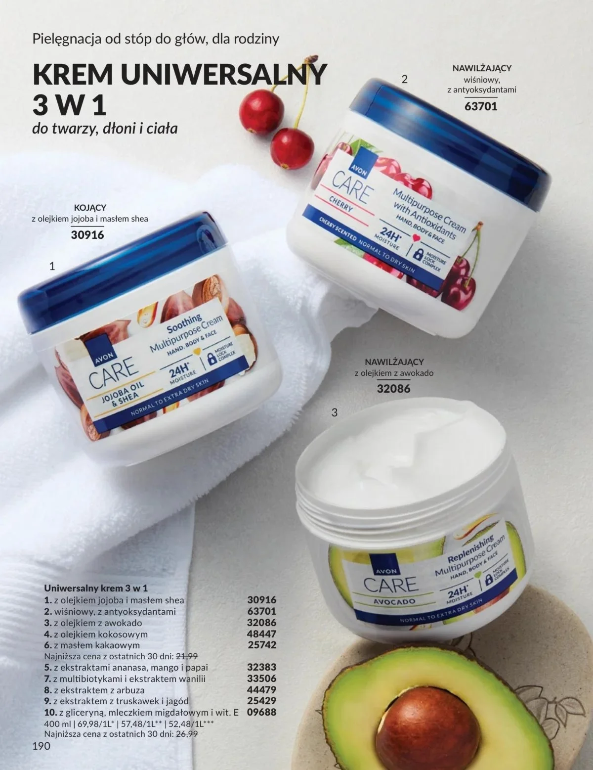 Gazetka promocyjna Avon str. 190