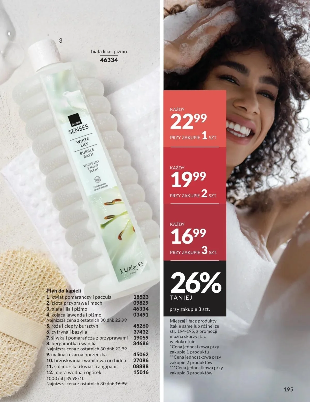 Gazetka promocyjna Avon str. 195