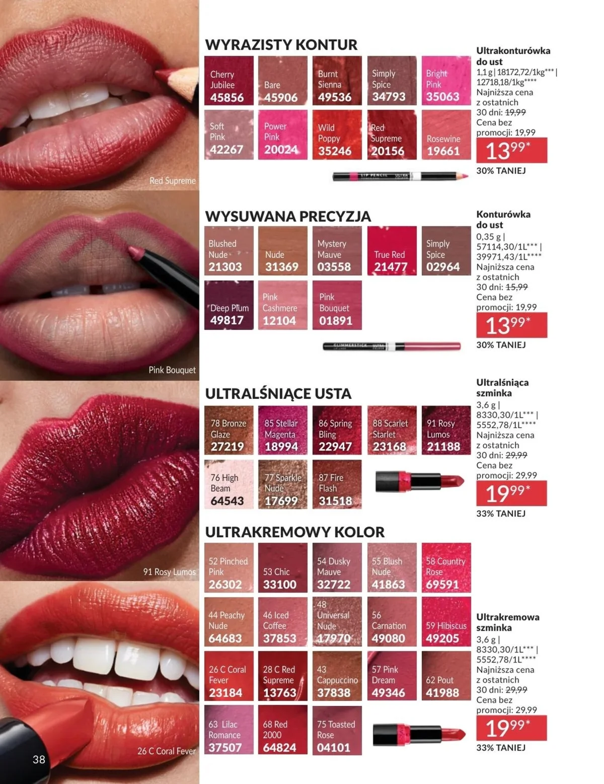 Gazetka promocyjna Avon str. 38