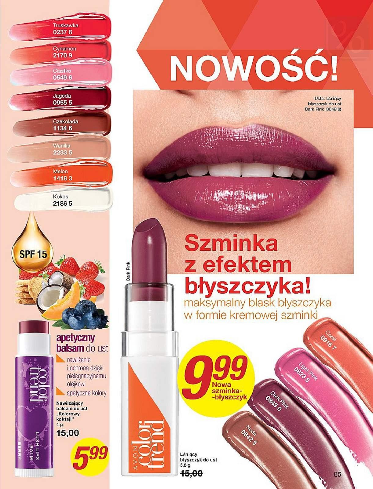 Gazetka promocyjna Avon str. 85