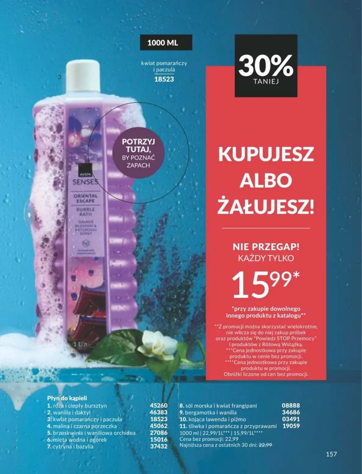 Gazetka promocyjna Avon str. 157