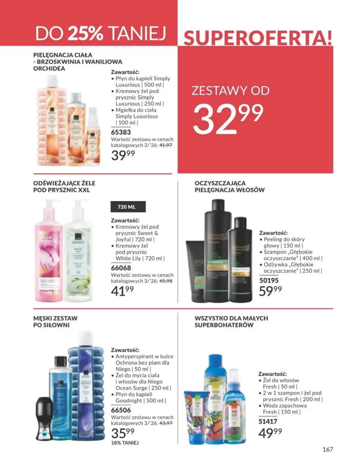 Gazetka promocyjna Avon str. 167
