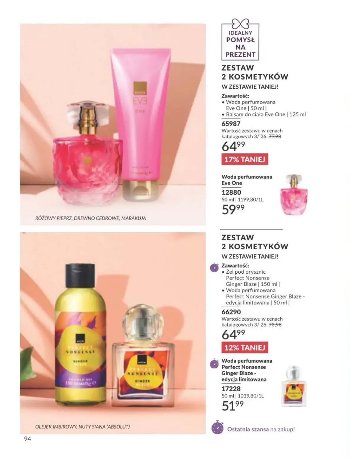 Gazetka promocyjna Avon str. 94