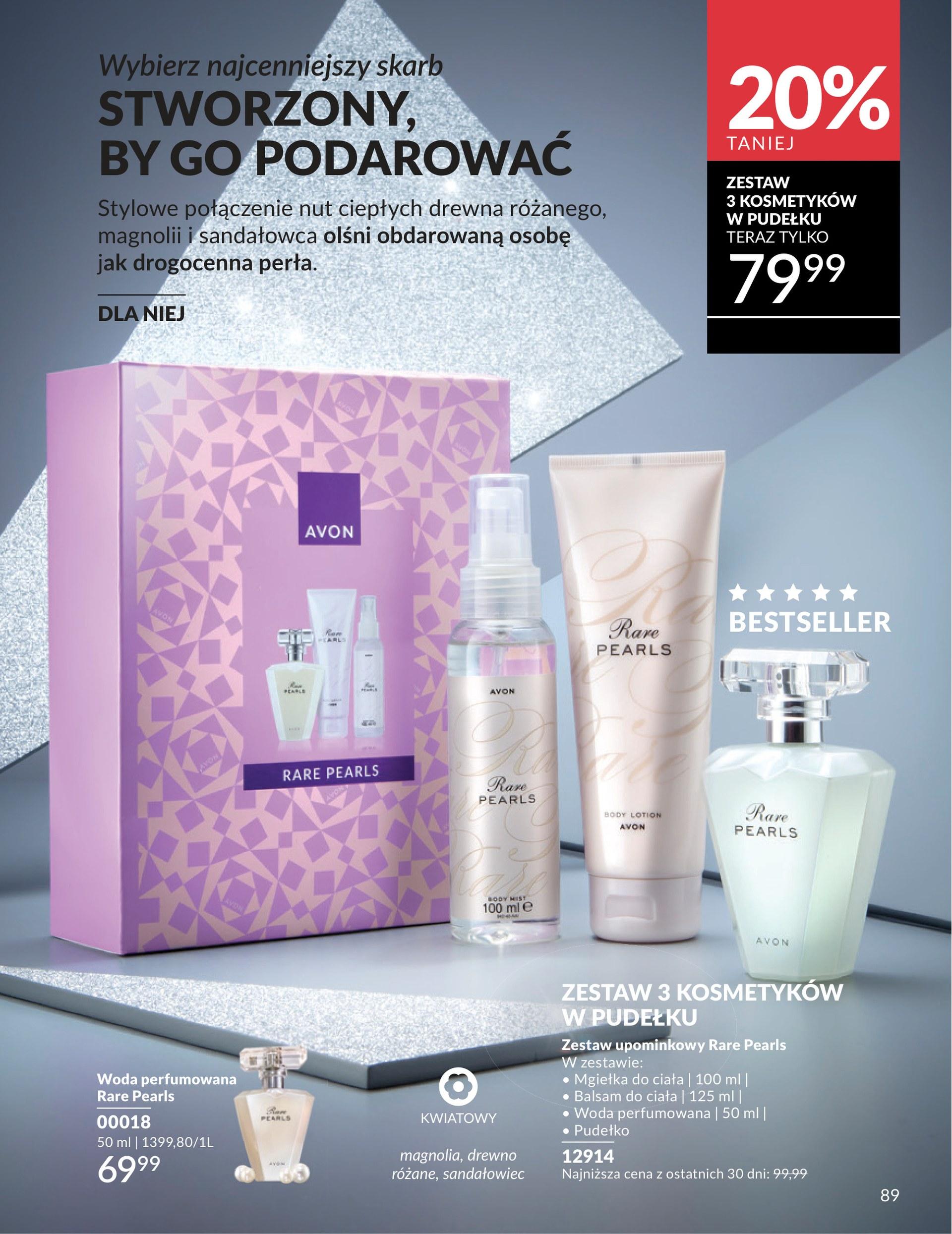 Gazetka promocyjna Avon str. 89