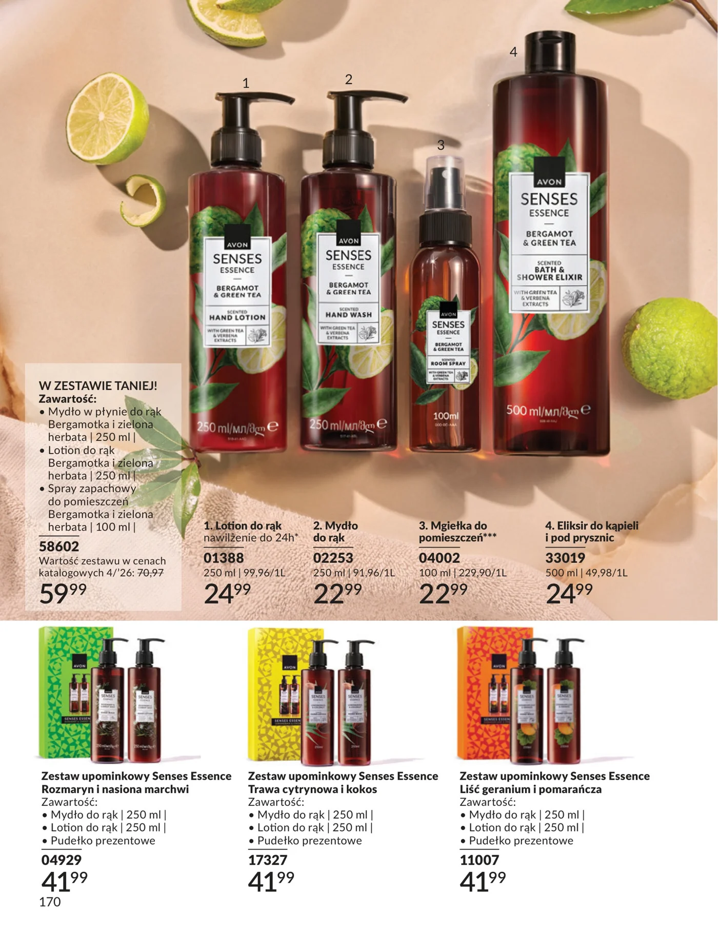 Gazetka promocyjna Avon str. 166