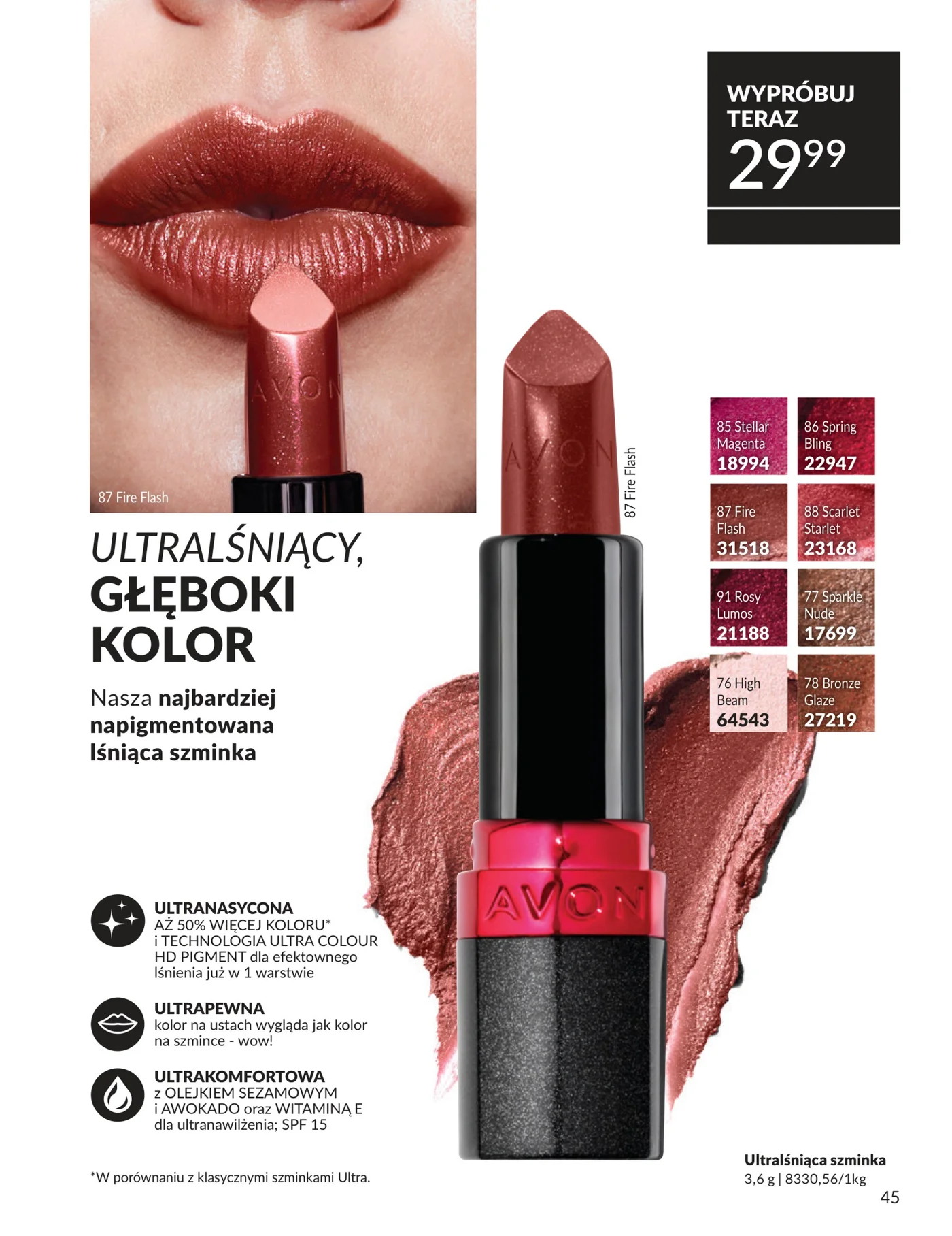 Gazetka promocyjna Avon str. 45
