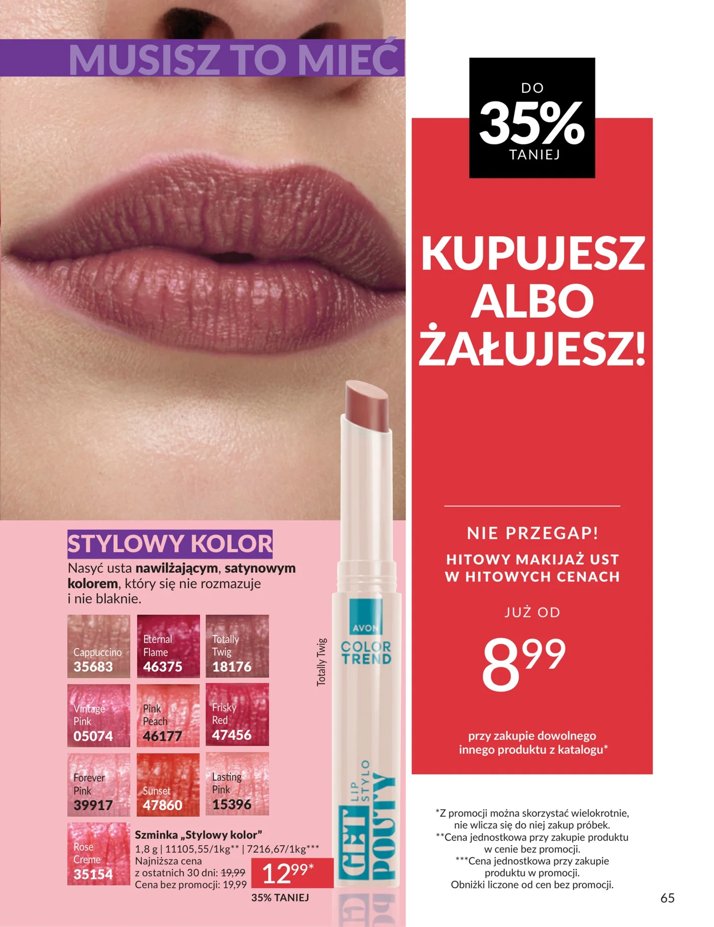 Gazetka promocyjna Avon str. 65