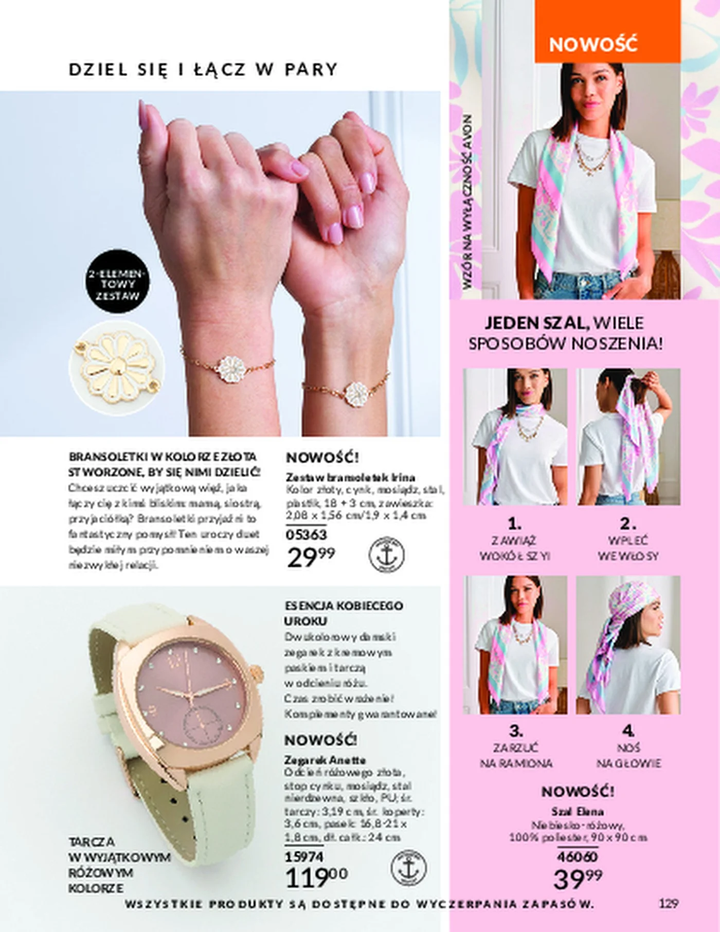 Gazetka promocyjna Avon str. 129