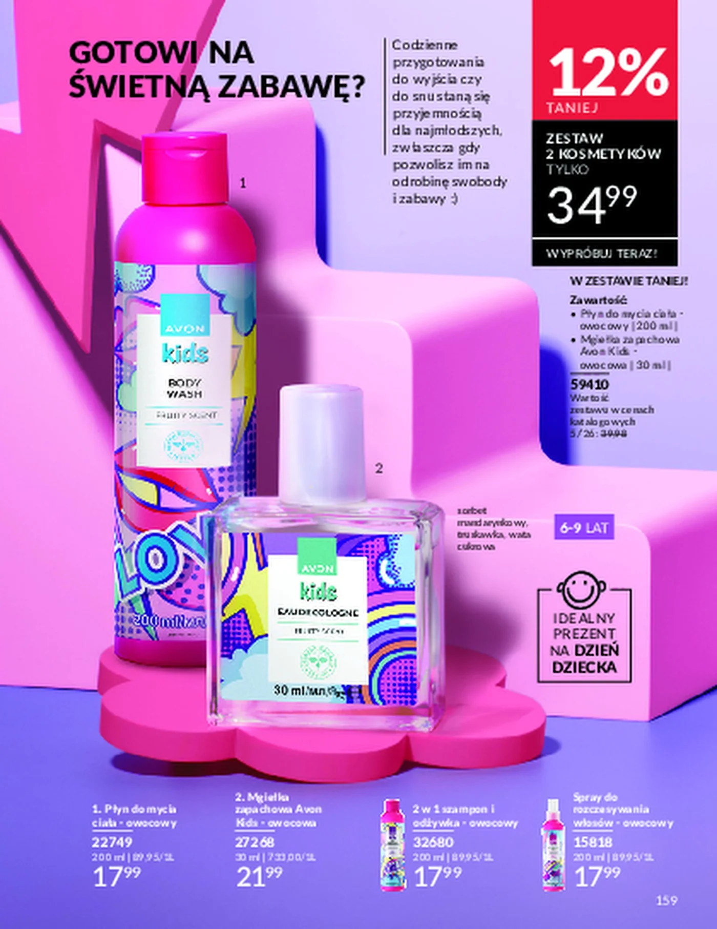 Gazetka promocyjna Avon str. 159