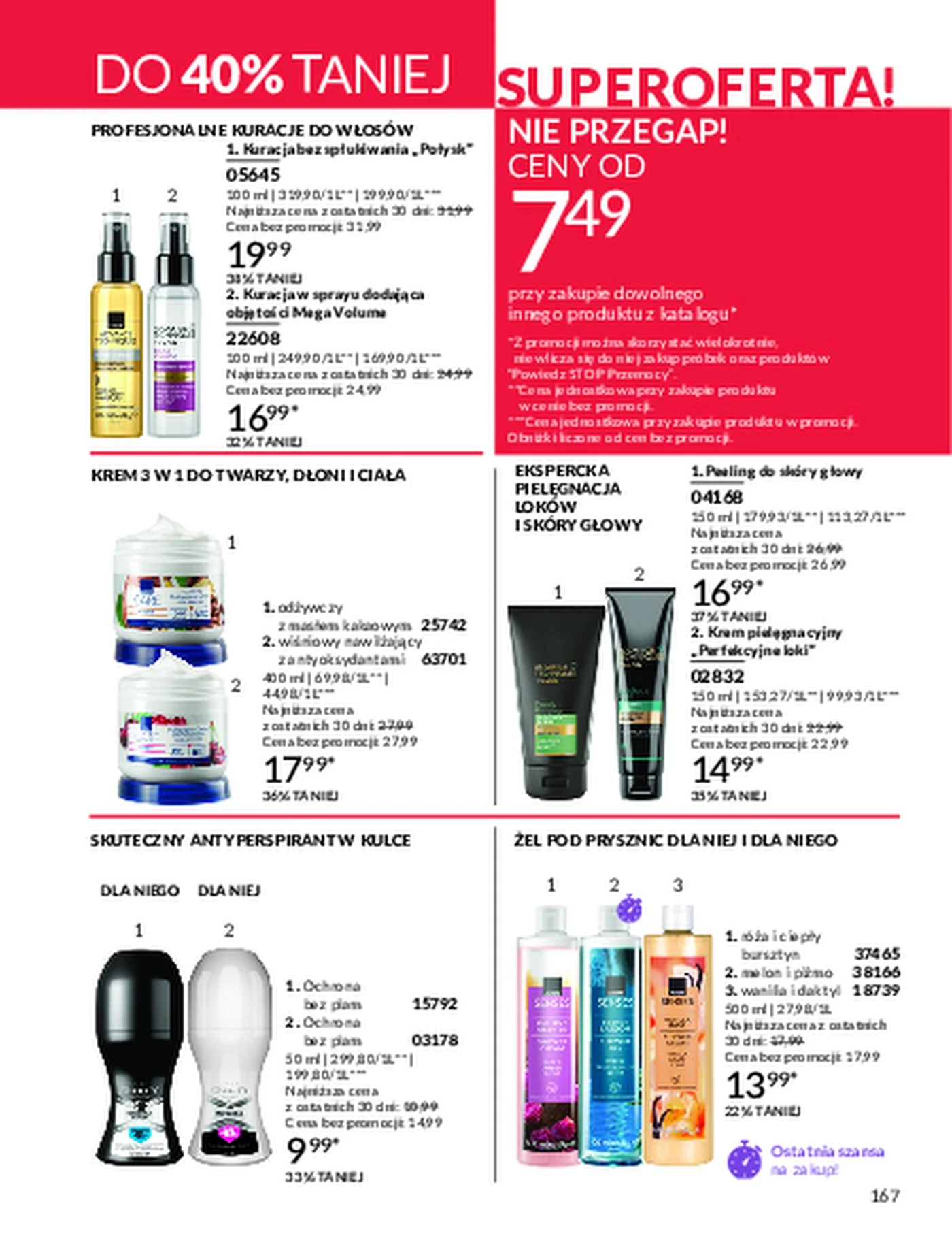 Gazetka promocyjna Avon str. 167