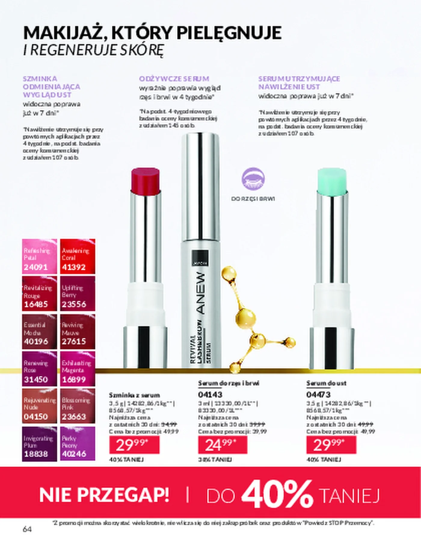 Gazetka promocyjna Avon str. 64