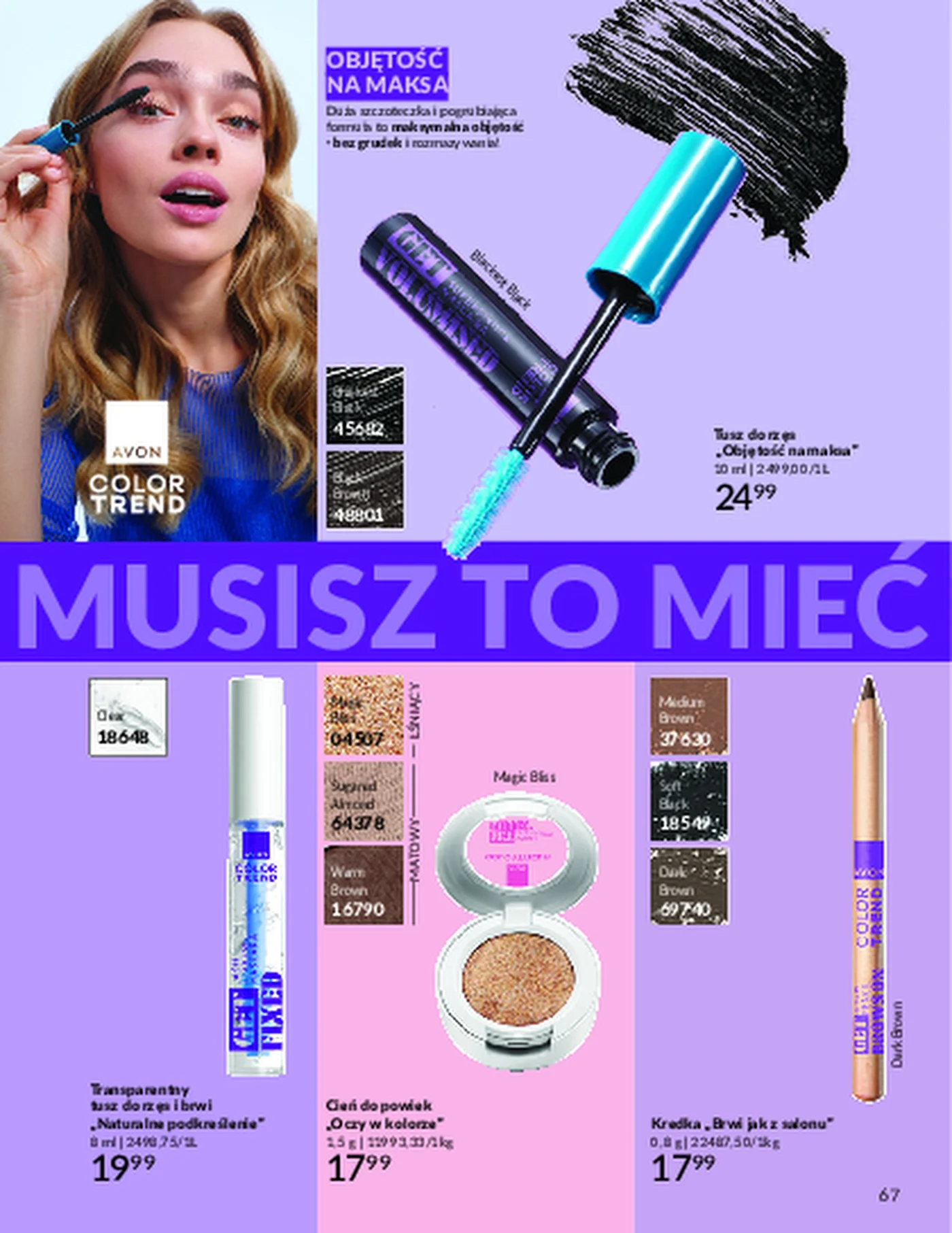 Gazetka promocyjna Avon str. 67
