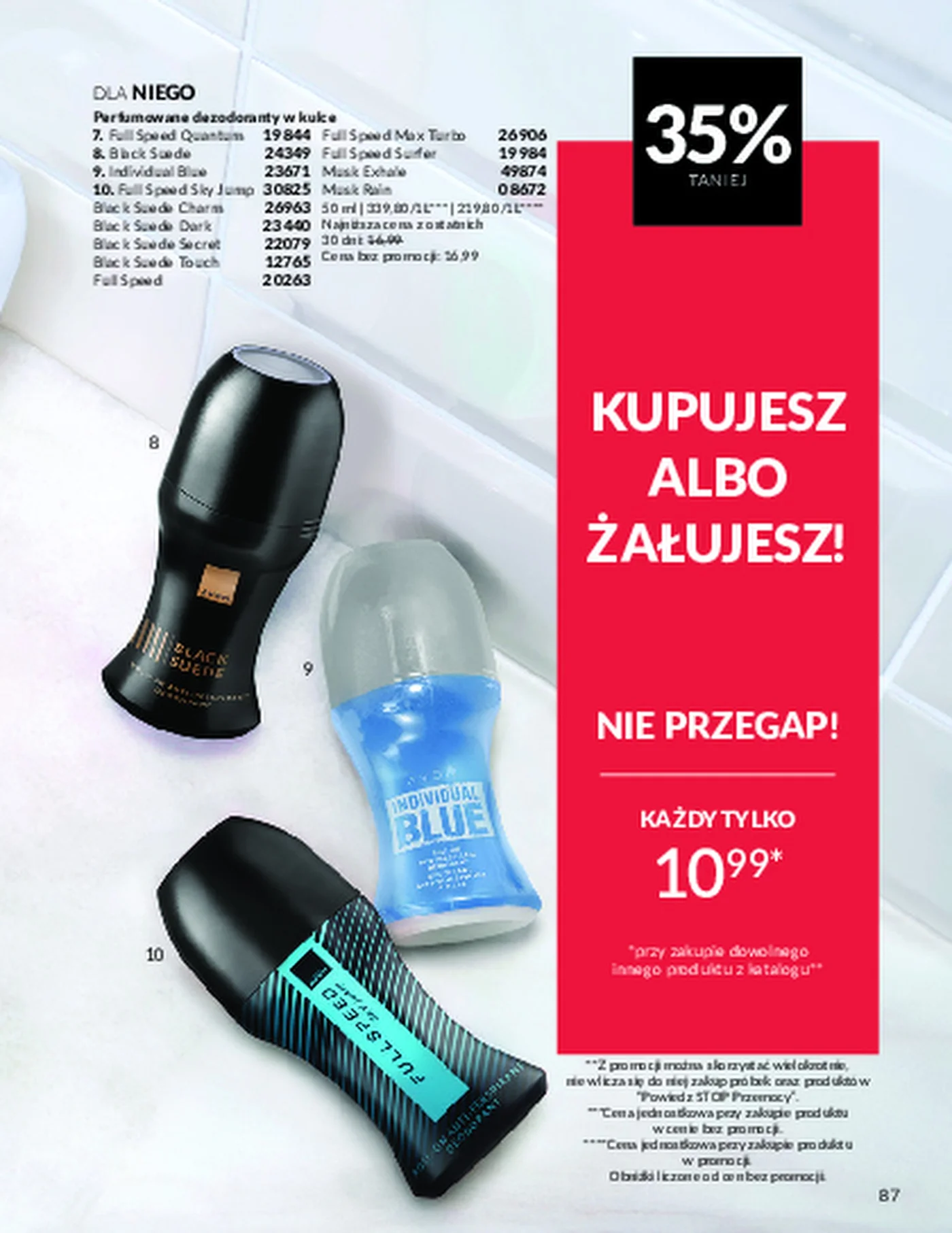 Gazetka promocyjna Avon str. 87
