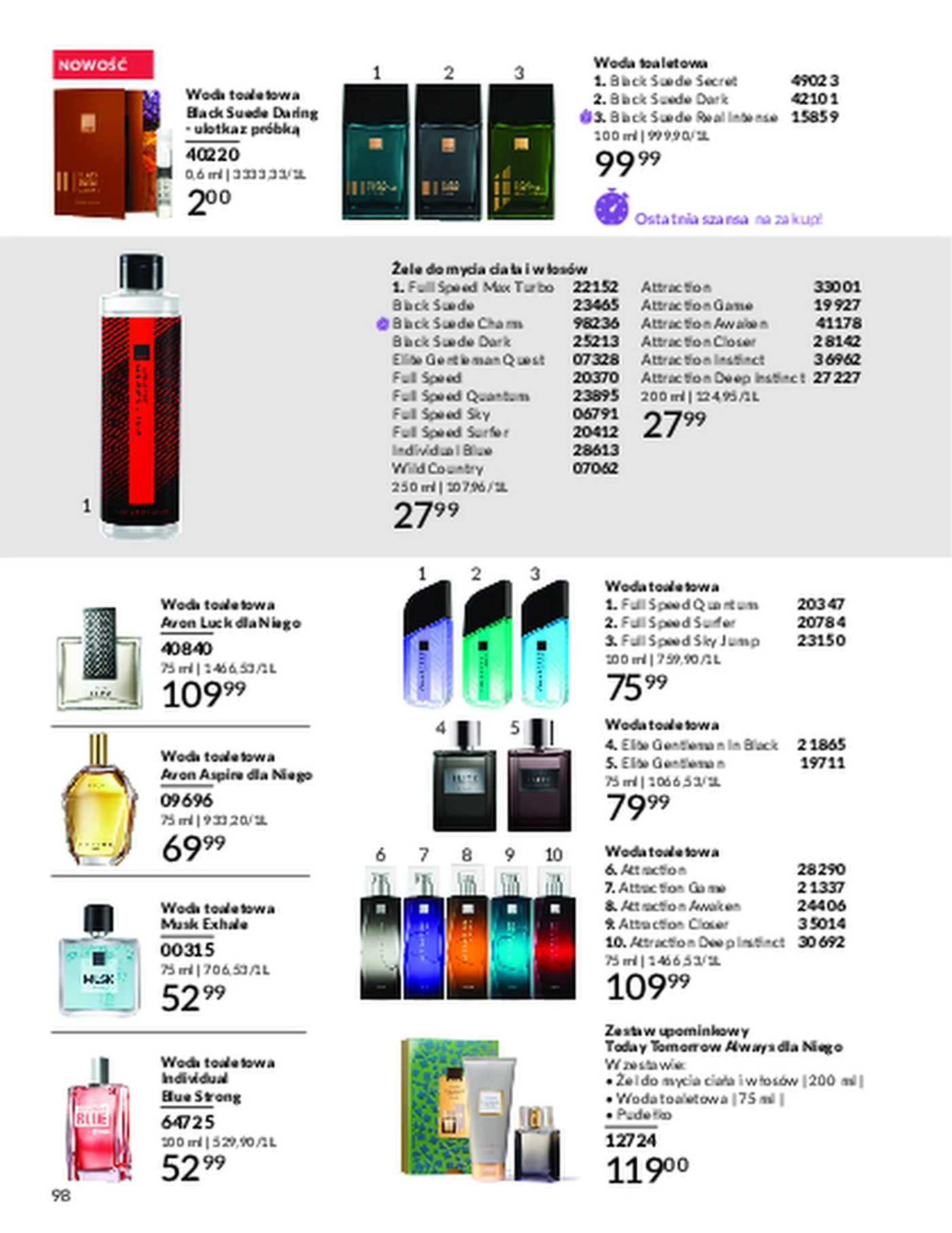 Gazetka promocyjna Avon str. 98
