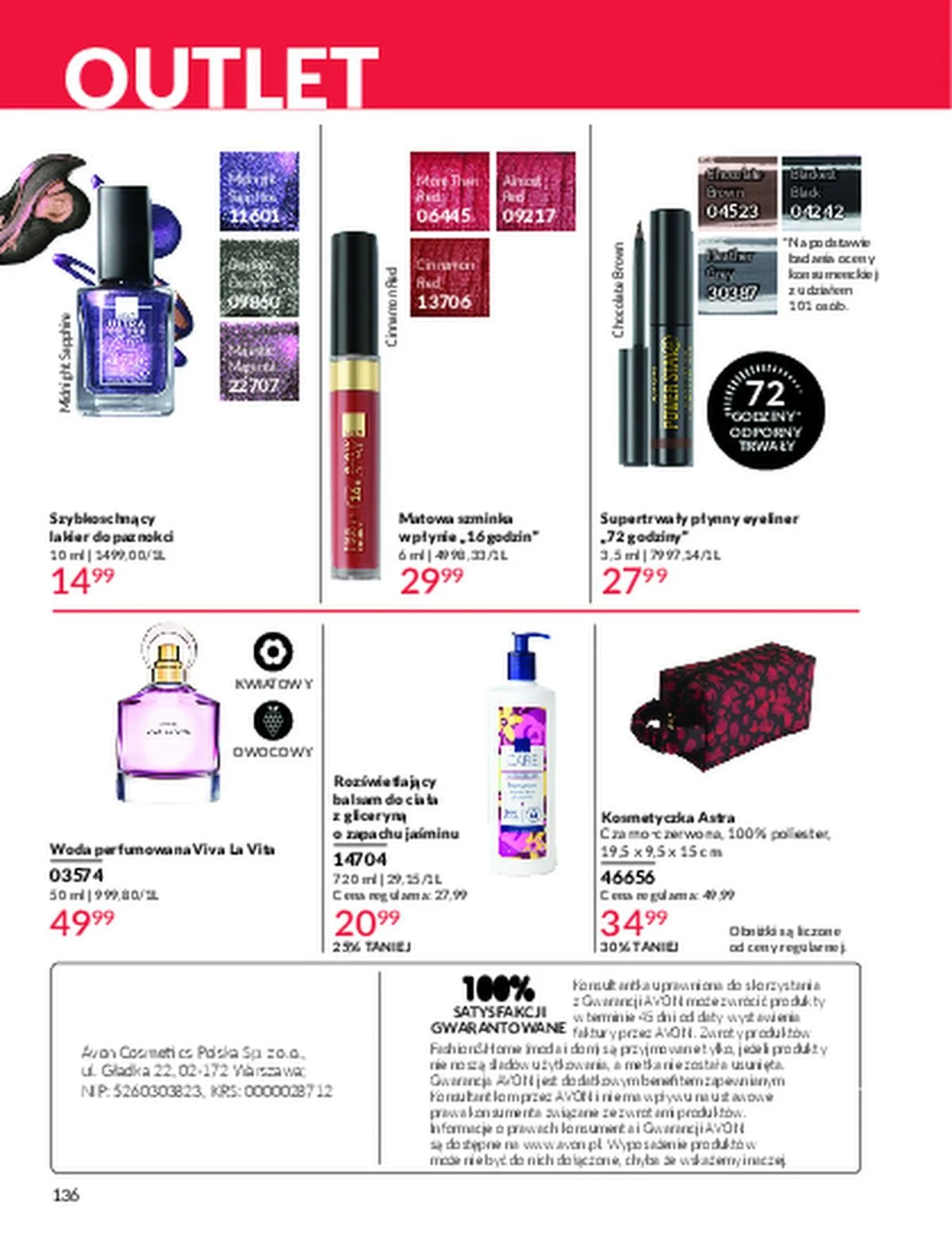 Gazetka promocyjna Avon str. 136