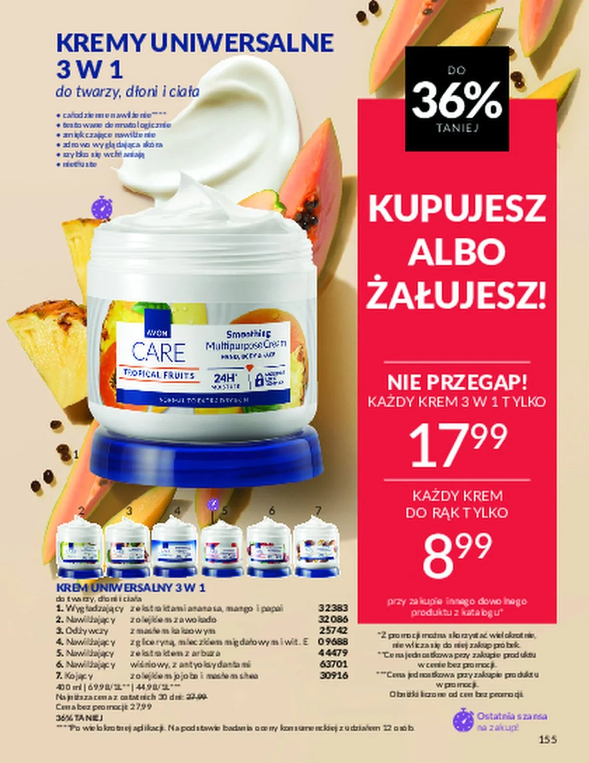 Gazetka promocyjna Avon str. 155